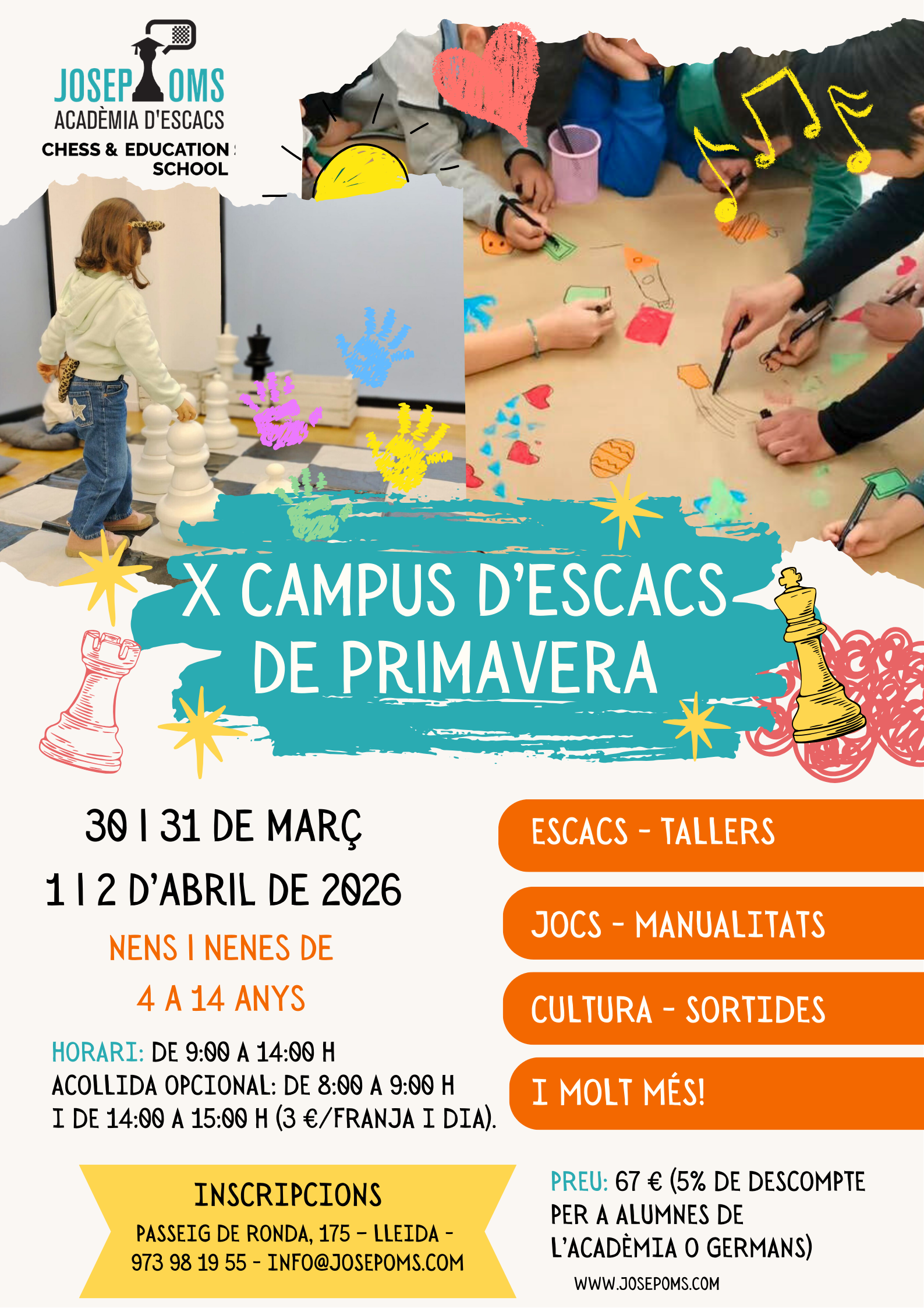 Featured image for “X Campus d’Escacs de Primavera ADEJO”