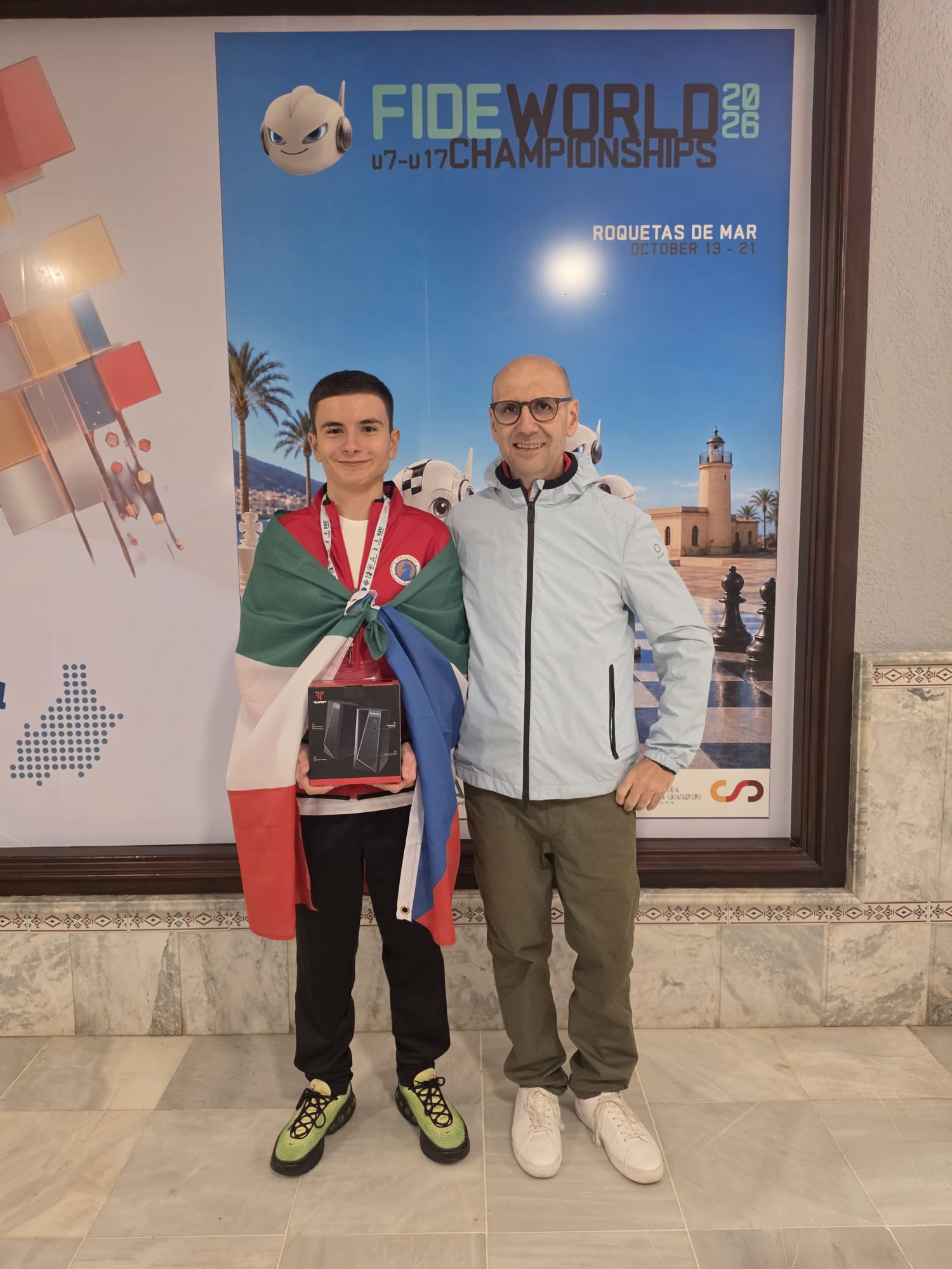 Featured image for “Xavier Mompel, alumne de Josep Oms, aconsegueix la cinquena posició al Campionat del Món d’Escacs sub-17”